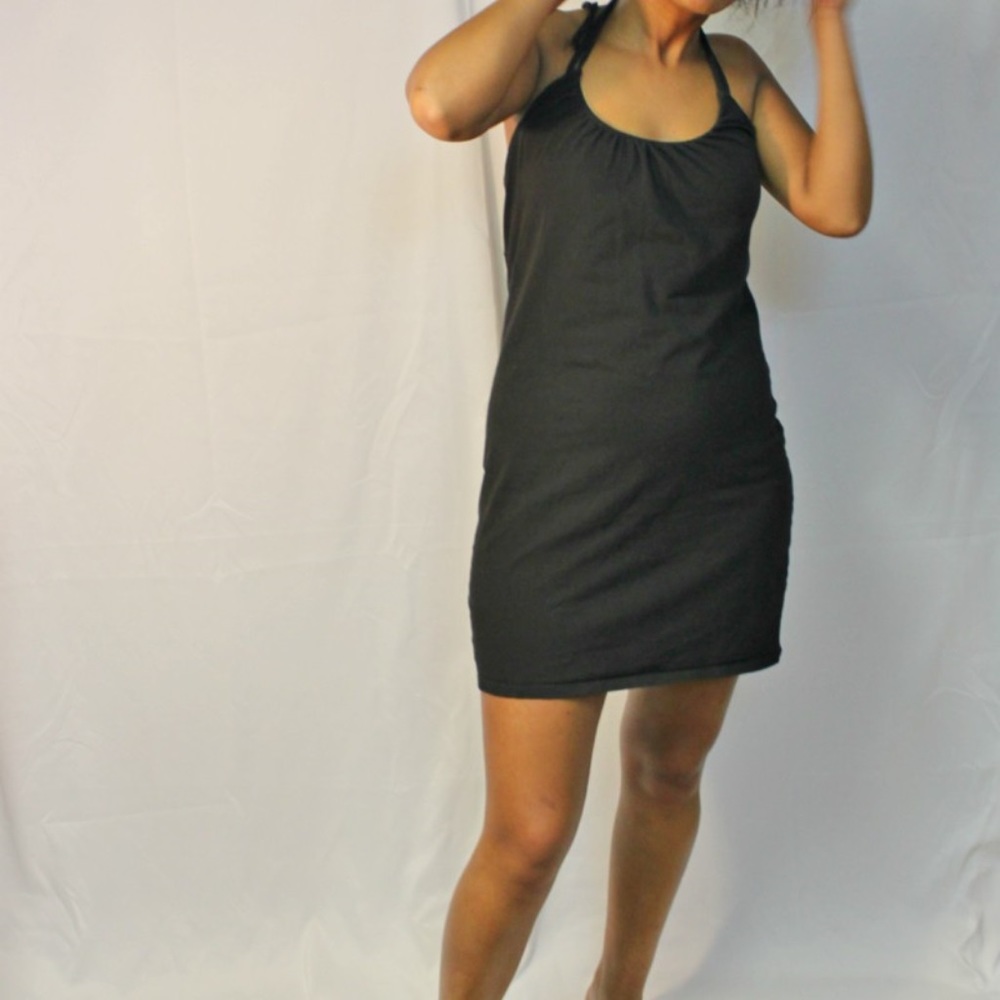 * Victoria's Secret Shelf Bra Halter Beach Dress *